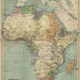 Africa map from 1885 by Bartholomew